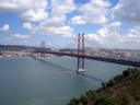 25th Of April Bridge over the Tagus River