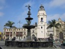 Fountain in Plaza de Armas, Lima