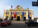 Old Train Station is now a library, Lima