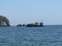 Guano mining tugs, Ballestas Islands, Paracas