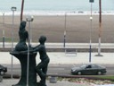 Young lovers statue, Chorrillos district, Lima