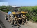 Farm equipment along route to Paracas