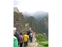 Entering Machu Picchu