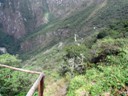 Hiking entrance into Machu Picchu