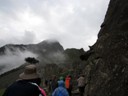 Climbing to the Watchman Hut area, Machu Picchu (Howard)
