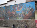 Wall Painting of the Inca Civilazation, Cusco