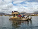 Large totora reed boat ride