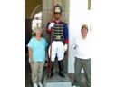 Guard at Presidential Palace (Pat and Howard)