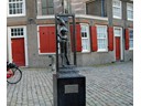 Belle Statue in Red Light District, Amsterdam